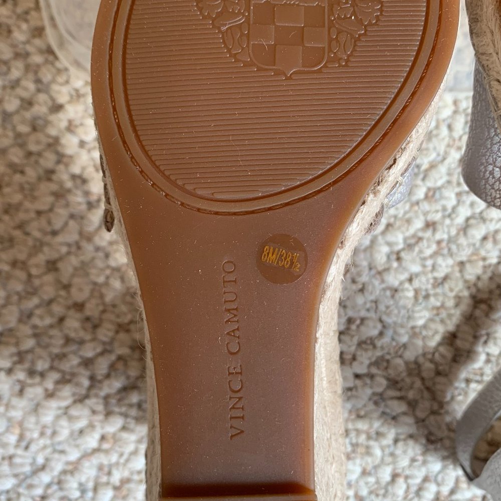 VINCE CAMUTO - Leera Espadrille Wedge Sandal - NEW, No Box - Picture 12 of 12